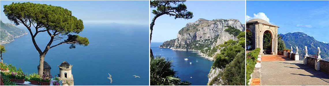 Un viaggio panoramico tra la Costiera Amalfitana ed i Monti Lattari