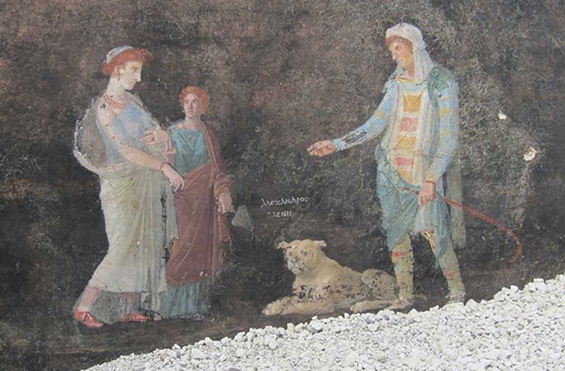 La riscoperta di un capolavoro, la sala “Troiana” di Pompei